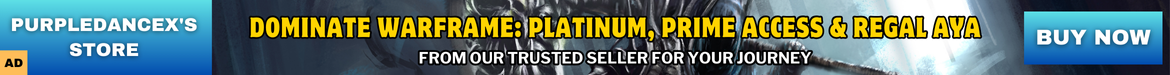 Special Warframe currency offer from purpledancex