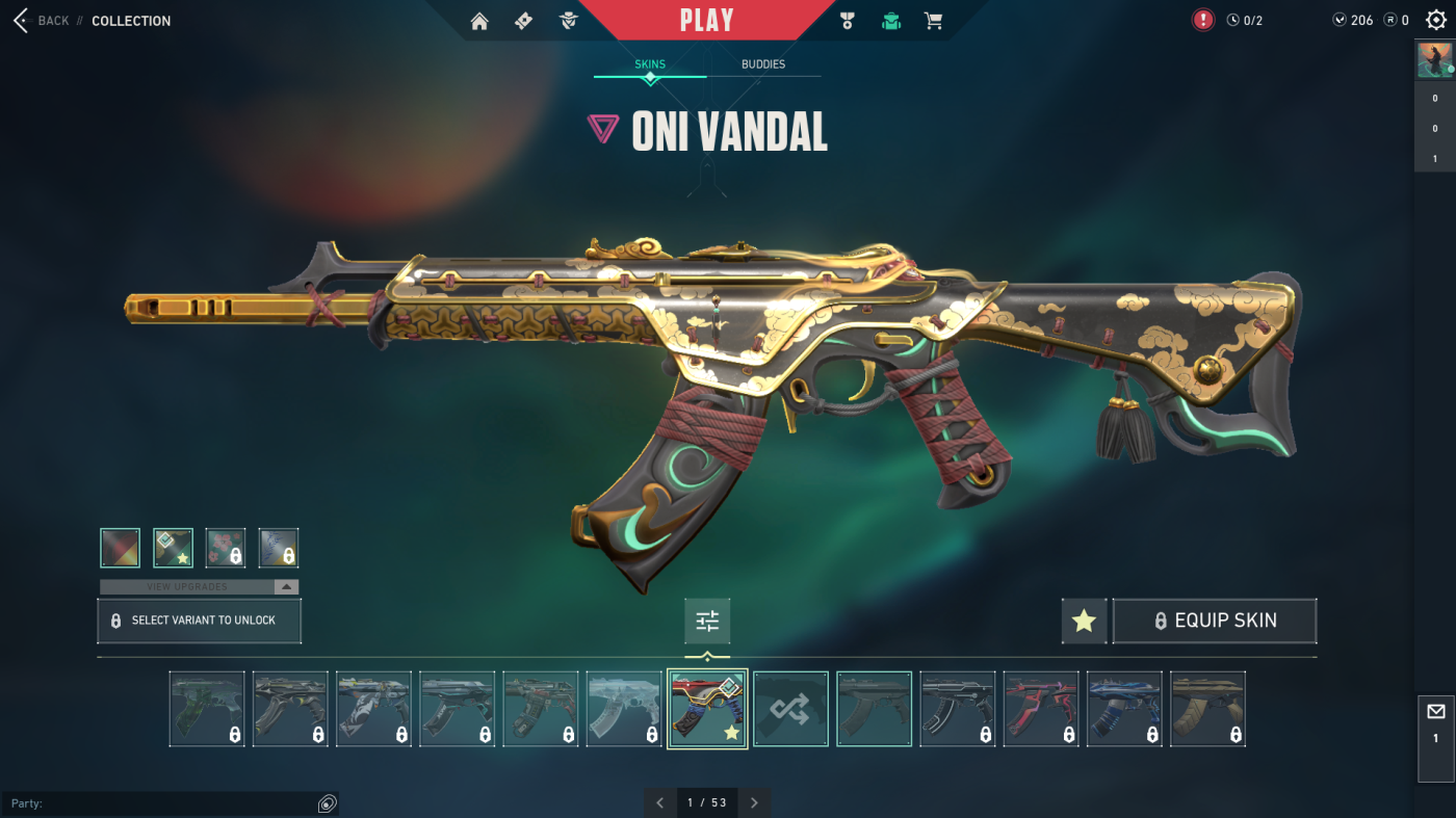 EU | ONI bundle | Onimaru Kunitsuna | Oni Vandal | Oni Phantom ...