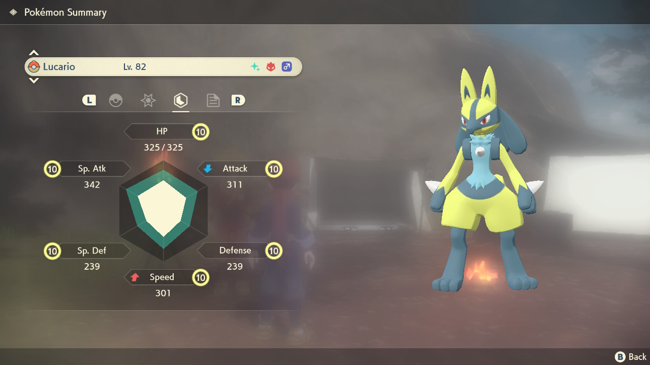 [PLA] Shiny Max Effort Levels Alpha Lucario | ID 214589996 | PlayerAuctions