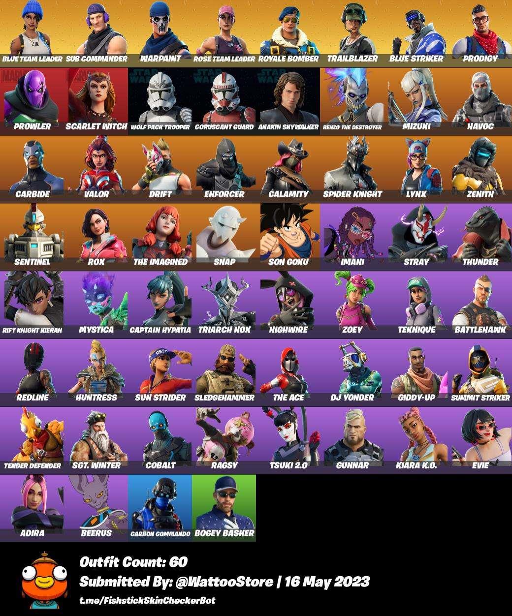 ** OG STW SUPER DELUXE FOUNDERS PACK ** 60 Skins | Royale Bomber ...