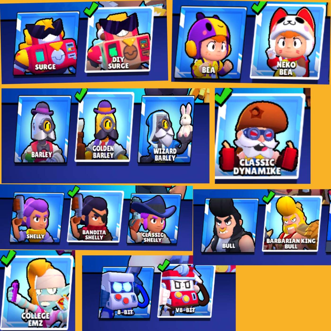 !!.OFFER~ {SPIKE MAX} Level 105 | 54 Brawlers | 3 Brawlers Lvl-10 ...