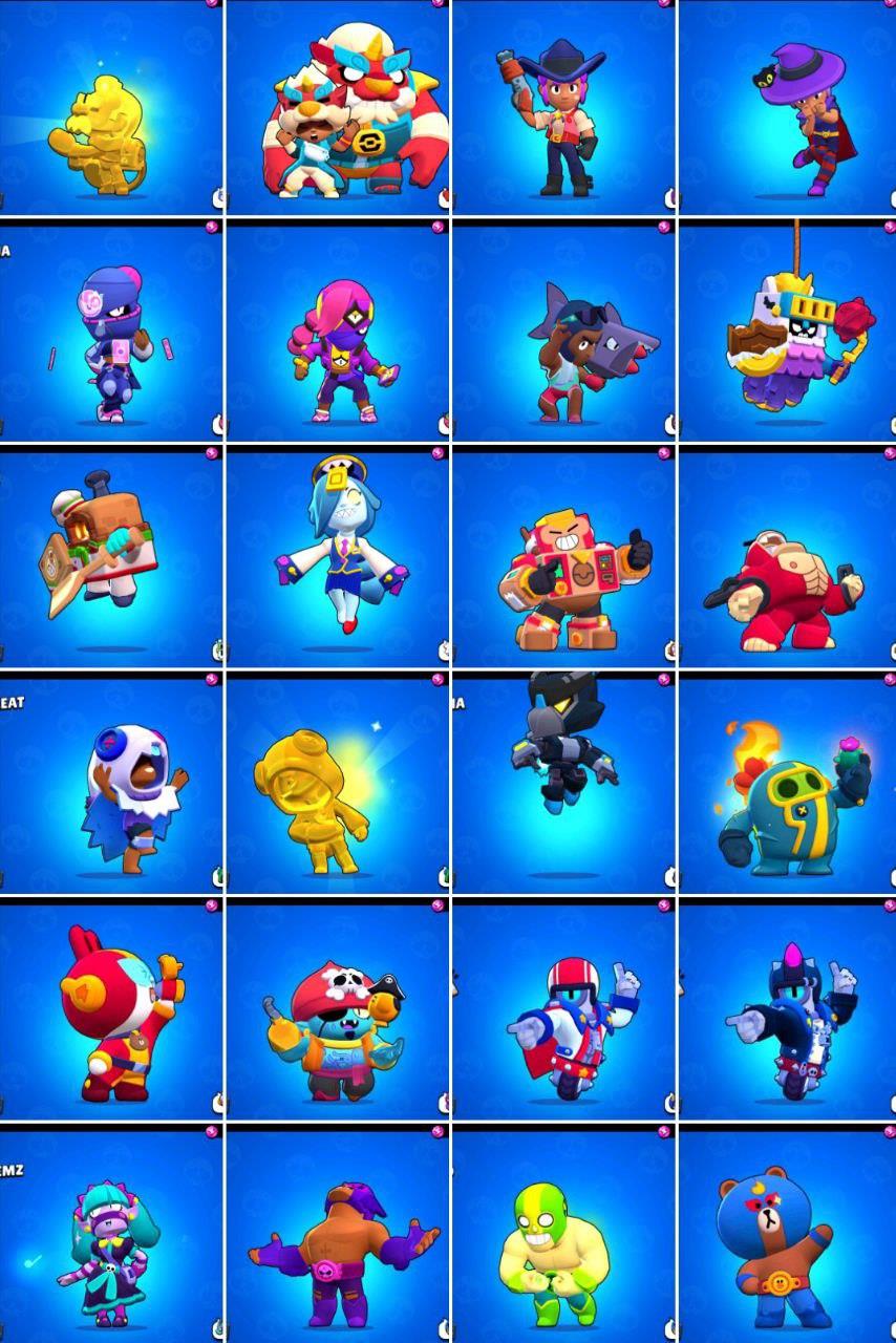 [PREMIUM] Trophies: 41996 | Brawlers: 65/67 | 15 brawlers MAX lvl ...