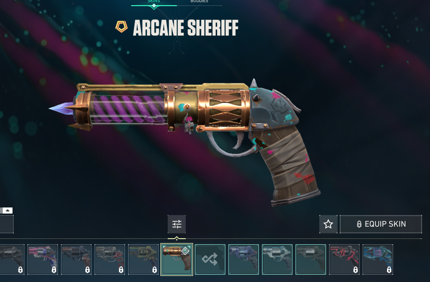 VALORANT + LEAGUE ACCOUNT (VALO) ARCANE SHERIFF + 7 skins: 2 phan ...