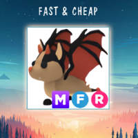 [Adopt me] Mfr Bat dragon I Cheapest I Instant Delivery I AMP | ID ...