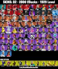 2.8k Vb / 82 SKINS - DEADPOOL,TONY STARK,THOR,WOLVERINE,MANDALORI ...