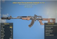 Junkie's Handmade 25% faster fire rate -90% Reduced weight