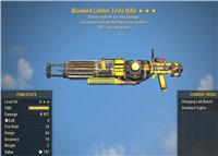Bloodied Explosive Lobber Tesla Rifle -90% Reduced weight