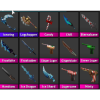 MM2 Cheap Weapons: Rainbow Gun, Harvester, Swirly Axe Market