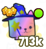 [BEST DEAL] PET SIMULATOR 99 - X50 RAINBOW WIZARD WESTIE 713K! (N ...