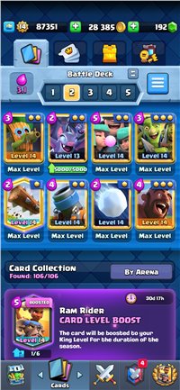 14 LVL ALL CARDS