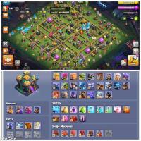 Biggest discount 100% MAX TH14----ACCOUNT LEVEL 227-WITH MANY SKINS AND SCENERY----| Android & IOS #A757