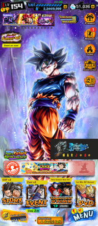 #771. [Global][Android][Bandai ID] 2 Ultras (SSJ2 Gohan Youth + G ...