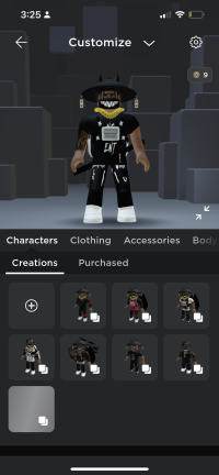 I have clothing in shirts and pants and accessories also with money in bloxburg with most of the passes and I have Premium on Brookhaven 
