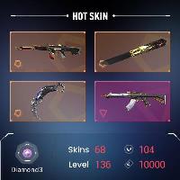 Eu Unranked Account X Skins Knives Champions Bundle