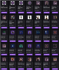 65 Beautiful skins twitch drops | PC/XBOX (Obsidian/Phoenix/Hunter/Omen and more)