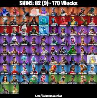 #202 [PC/PSN/XBOX] 82 skins | Fusion | Valeria | Fade | Peter Gri ...