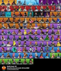 116 Skins | *Ikonik* John Wick,Harley,Nog Ops,Crystal,Harley Hitt ...