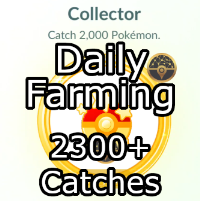 Daily Farming - 2300+ Pokemon Catches