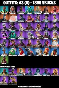 43 Skins[Pc/Psn/Xbox| 1850 Vb | Satoru Gojo | Korra | Shredder ...