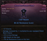Amplified Shield Chest