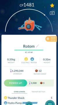 ROTOM WASH FORM ||| Trade Immediately After Purchase - Rare Event Pokemon