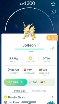 FLOWER CROWN JOLTEON + LEGACY LAST RESORT ||| Trade Immediately After Purchase - Event Pokemon