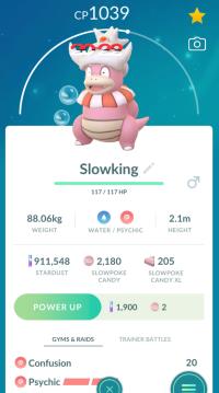 SLOWKING WITH 2022 GLASSES ||| Trade Immediately After Purchase - Event Pokemon