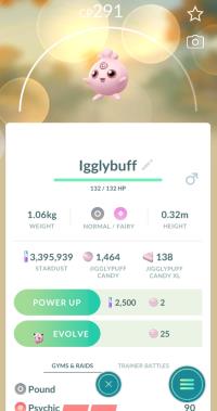 IGGLYBUFF ||| Jigglypuff Pre-Evolution - Pokemon Go Services | ID ...