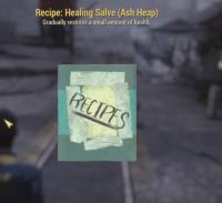 Recipe: Healing Salve [Ash Heap, Forest, Savage Divide, Toxic Valley]