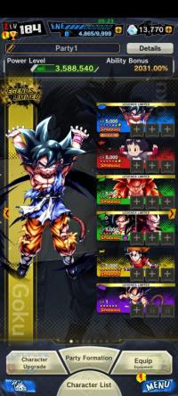 (ANDROID) NEW LF SPIRIT BOMB GOKU 11*/LF TAG GOKU&VEGETA SSJ4 11 ...