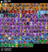 PC/PSN/XBOX/SWITCH OG SKINS - 152 SKINS: FNCS RENEGADE,PREDATOR,M ...