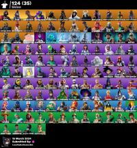 PC/PSN/XBOX/SWITCH 124 SKINS (OG SKINS,STACKED) - IKONIK,TRAVIS S ...