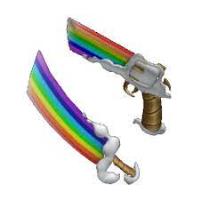 MM2 | Rainbow Set, Rainbow Knife + Rainbow Gun - Murder Mystery 2 ...