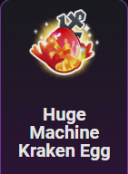 HUGE MACHINE KRAKEN EGG PET SIMULATOR 99 PS99 PETSIMULATOR