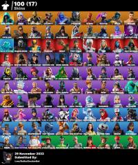 | PC/XBOX/PSN | 100 skins | Surf Strider | Ghoul Trooper | Bhangra Boogie | Toona Fish | Rick Sanchez | Tony Stark | Full Access | instant Delivery |