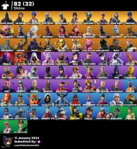 82 SKINS FULL ACCESS - BLACK KNIGHT - REAPER - BTL - VIVI CHROMA ...