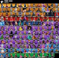 PSN/PC FA 155 SKINS - PHAEDRA - JOLTARA - GALAXIA - SON GOKU - DY ...