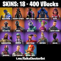 [PC/PSN/XBOX/SWITCH] 18 SKINS: BLUE STRIKER,CALAMITY STAGE 5,DRIF ...