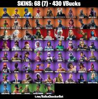 [PC/PSN/XBOX/SWITCH] OG STW 68 SKINS: RAGNAROK,THE VISITOR,THOR,Z ...