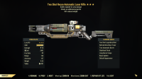 Two Shot Explosive Laser Rifle (90% reduced weight) TSE90