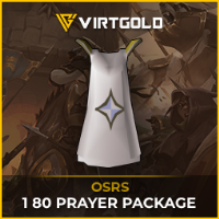 Virtgold [Osrs Items] 1-80 Prayer Package Fast Delivery! *Read Description*
