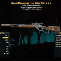 Bloodied Explosive Lever Action Rifle [25% less AP cost]
