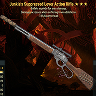 Junkie's Explosive Lever Action Rifle [15% faster reload]