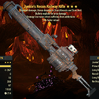 Junkie's Explosive Railway Rifle [15% faster reload]