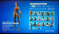 Renegade raider + OG ghoul trooper + wonder + royale knight + blu ...