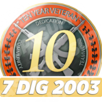 2003-Medals CS:GO 5 and 10 years-18 YEARS of service 7 dig -no VAC-8 Games [17]