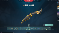 RUIN DAGGER ACCOUNT 100+ SKINS 5 IMMORTAL BUDDIES IMMORTAL MMR 10 ...