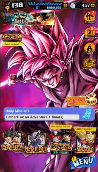 _DBL LVL 138 SPECIAL ( 2 ULTRA ) SSR GOKU BLACK *10 ( 11 LIMIT LI ...