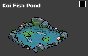 Rare Koi Fish Pond