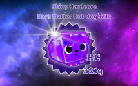 Shiny Hardcore Dark Matter Hot Dog 321q | PSX Pet / Pet Simulator X